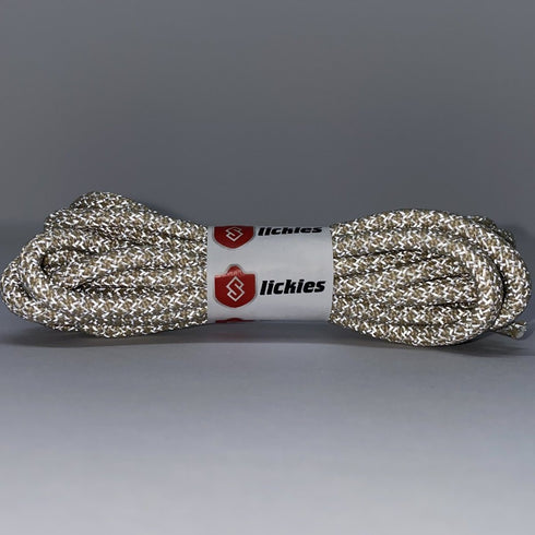 Yeezy Laces 3M Reflective Rope Laces V2 - Blue Oat Brown Laces for Yeezy 380 Blue Oat